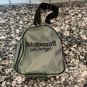 Vtg 90s Motorcraft Racing Collapsible Duffel Gym Travel Bag NOS Unused